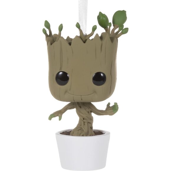 🆕Marvel Guardians Galaxy Groot Funko POP Christmas Ornament Scaled-Down Version - Picture 1 of 6